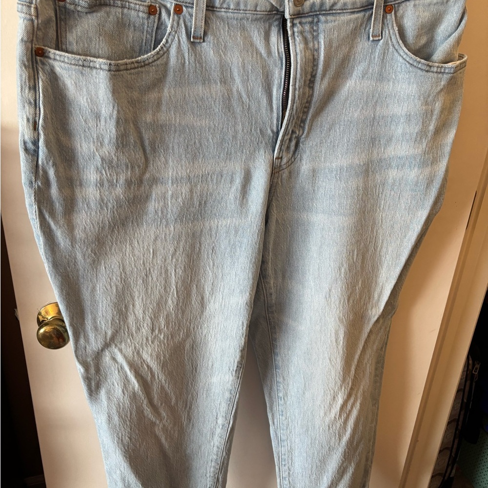 Madewell The Perfect Vintage Jean Light Blue Denim Jeans